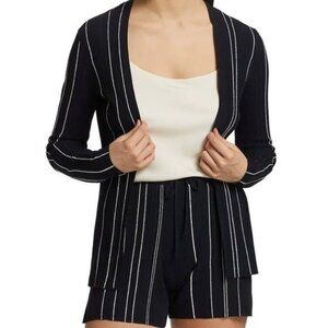 NWT Theory Hankson Striped Cardigan Size M
